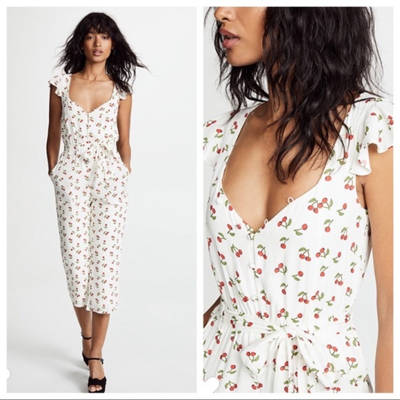 For Love And Lemons Dresses & Skirts - For Love & Lemons Cherry Jumpsuit